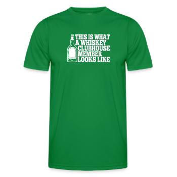Whisky Whiskey - Männer Funktions-T-Shirt - Kelly Green - Vorne - AI Model Male 178 dark (178cm)