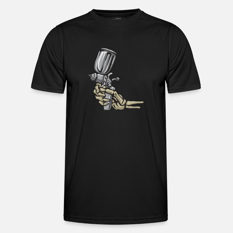 Body Painter Car Painter Painter - Men's Functional T-Shirt - black