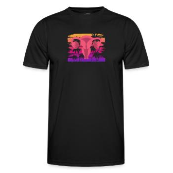 Feminismus Feministin - Männer Funktions-T-Shirt - Schwarz - Vorne - AI Model Male 178 dark (178cm)