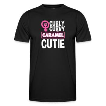 Feminismus Feministin - Männer Funktions-T-Shirt - Schwarz - Vorne - AI Model Male 178 dark (178cm)