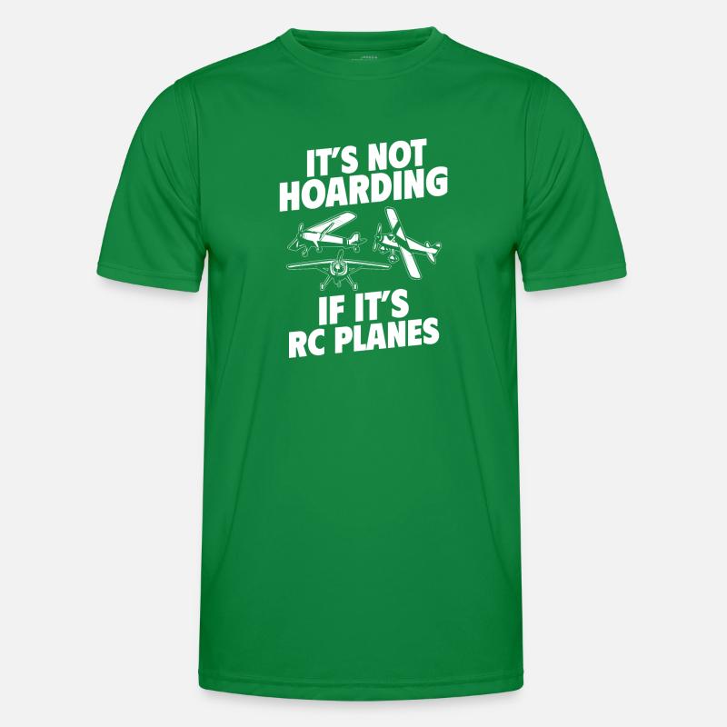 Remote Controlled Airplane Model Airplane Men's Functional T-Shirt