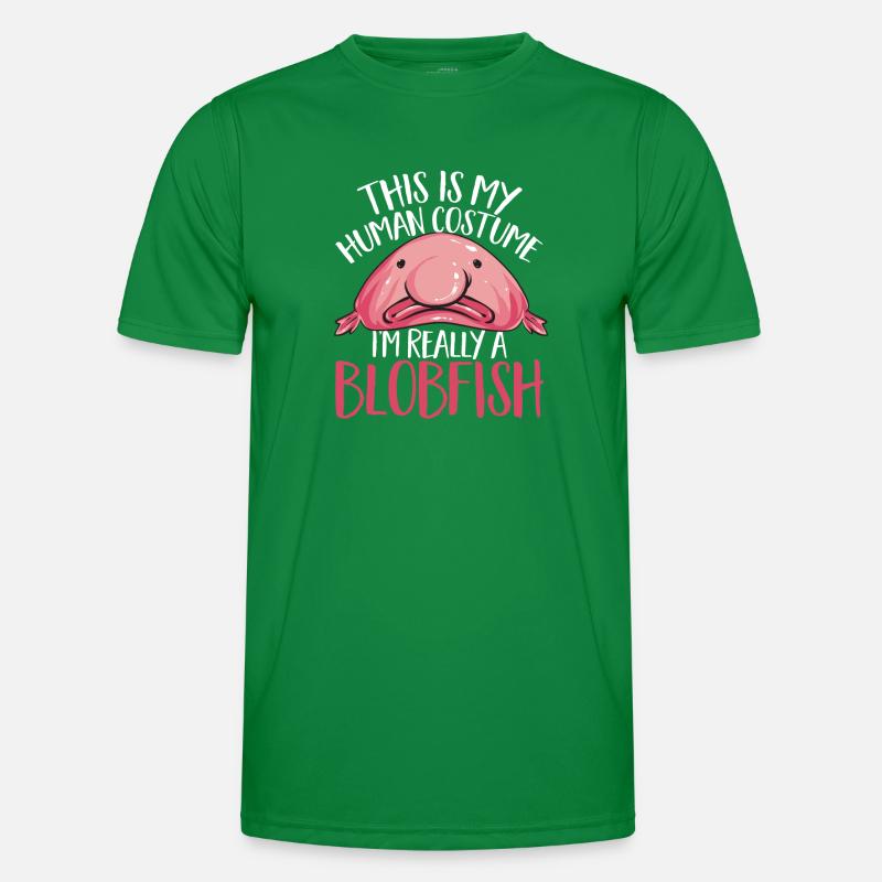 Blobfisch Männer Funktions-T-Shirt