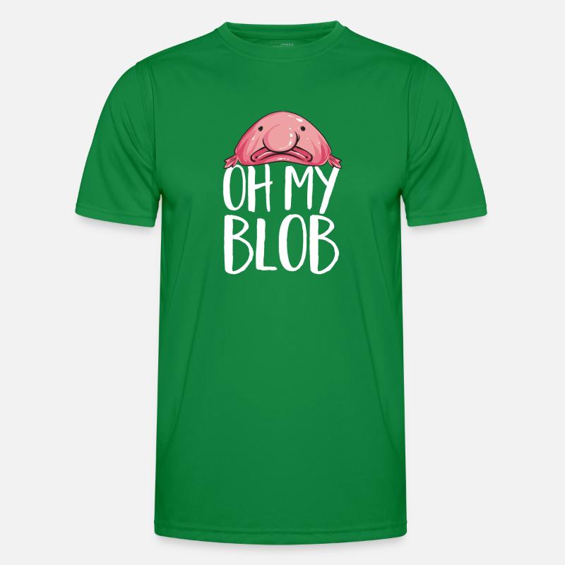Blobfisch Männer Funktions-T-Shirt