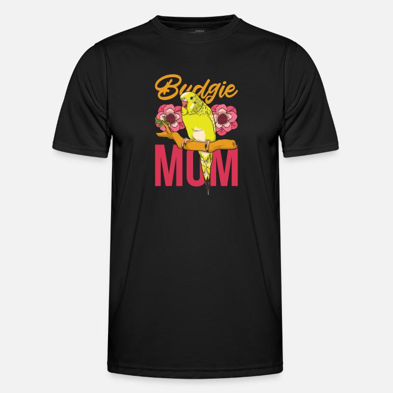 Tier Vogel Mama Muttertag Geschenk Wellensittich Männer Funktions-T-Shirt