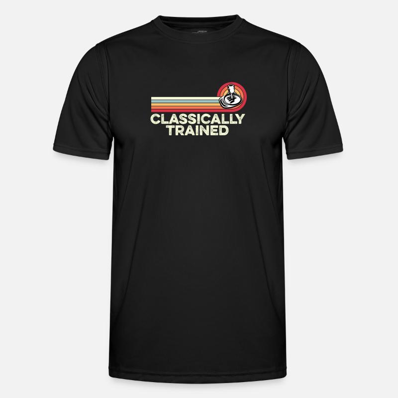 Classically Trained Manual Transmission Three - Men's Functional T-Shirt - black