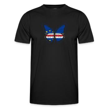 Cape Verde - Men's Functional T-Shirt - black - Front - AI Model Male 178 dark (178cm)