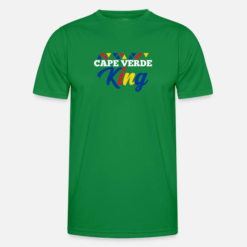Cape Verde Männer Funktions-T-Shirt