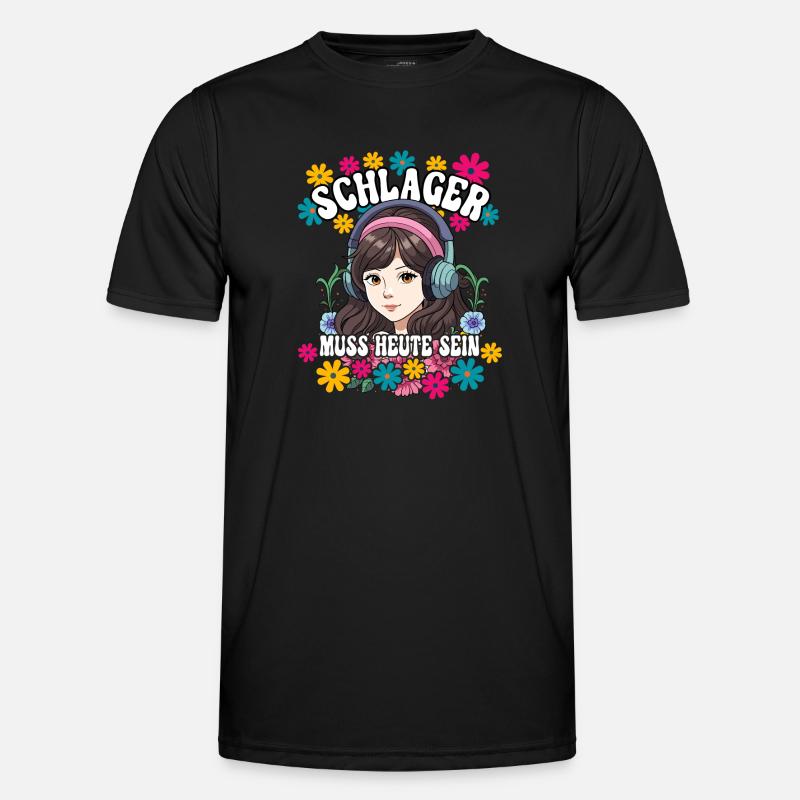 Schlager Männer Funktions-T-Shirt