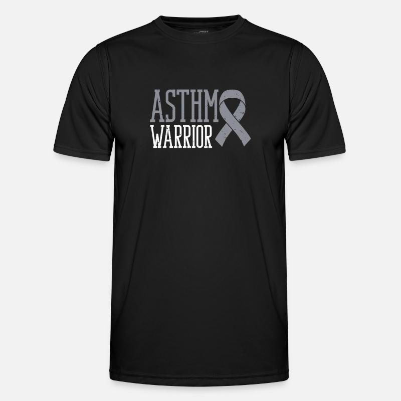 Asthma Warrior Asthma Warrior Wheezy Men's Functional T-Shirt