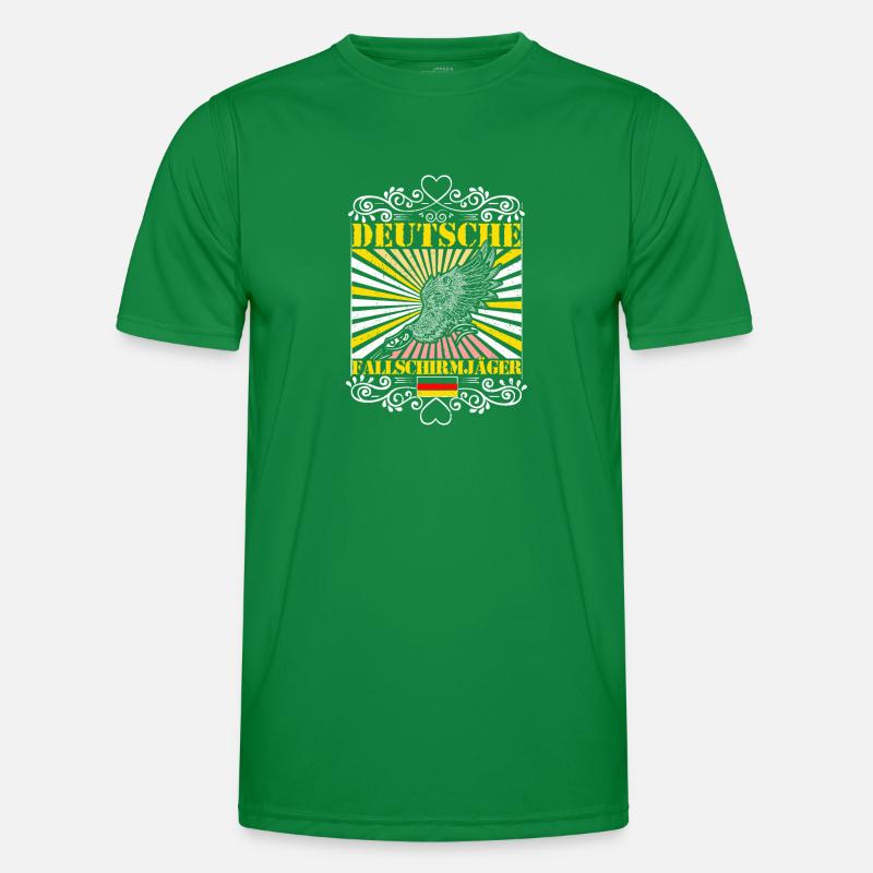 Der deutsche Fallschirmjäger Männer Funktions-T-Shirt