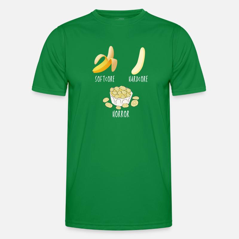 Banana Striptease Softcore Hardcore Horreur T-shirt sport Homme