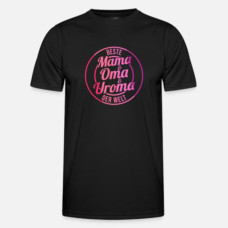 Mutter Mama Oma Uroma Männer Funktions-T-Shirt