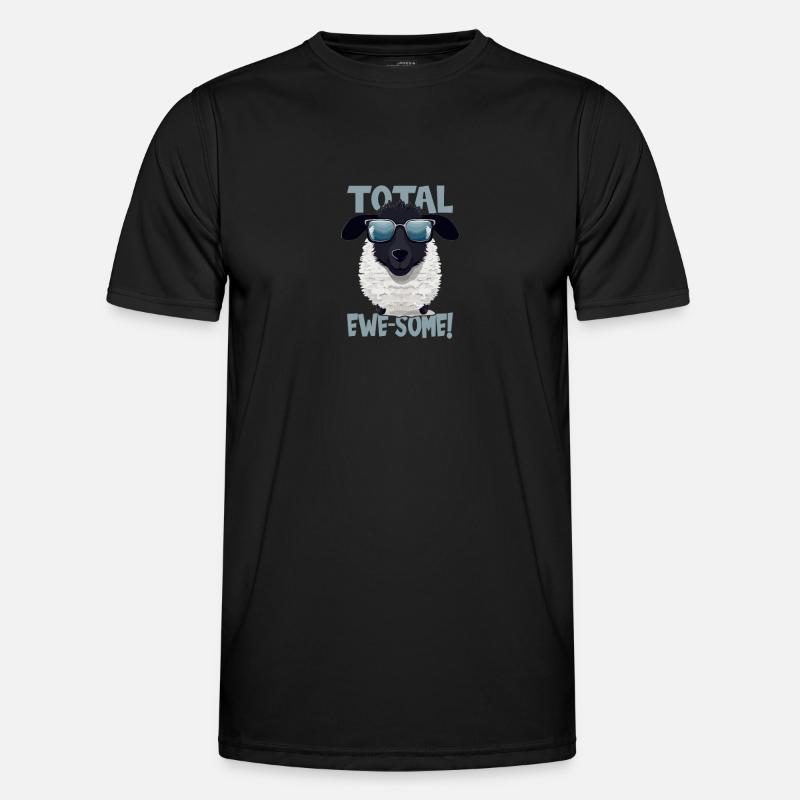 Mouton comique avec slogan T-shirt sport Homme