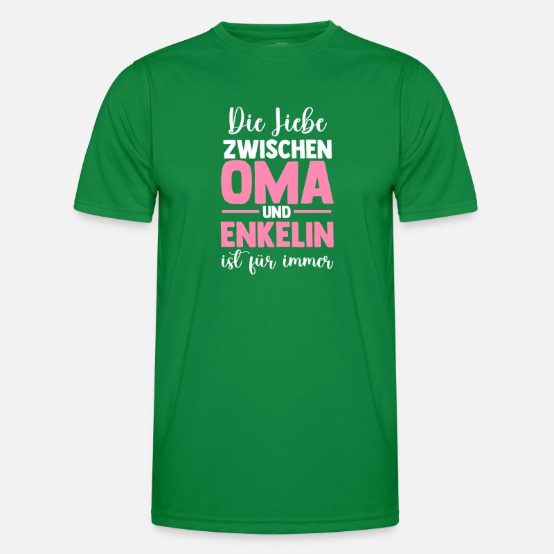 Großmutter Oma Männer Funktions-T-Shirt