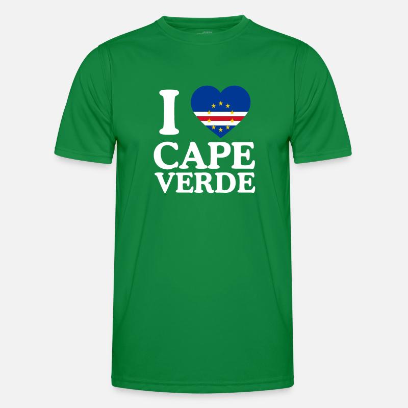Drapeau du Cap-Vert Drapeau du Cap-Vert T-shirt sport Homme