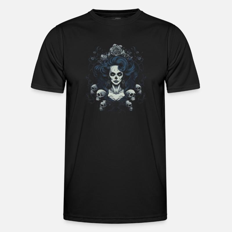 Gothic Ästhetik Goth - Männer Funktions-T-Shirt - Schwarz