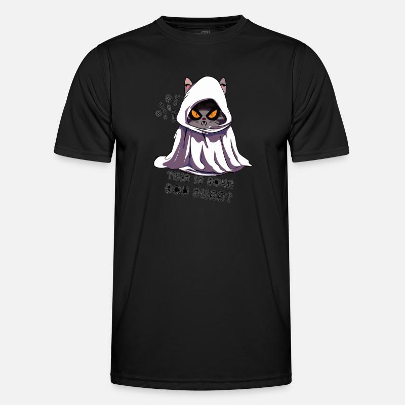 This is some boo sheet cat ghost Men's Functional T-Shirt
