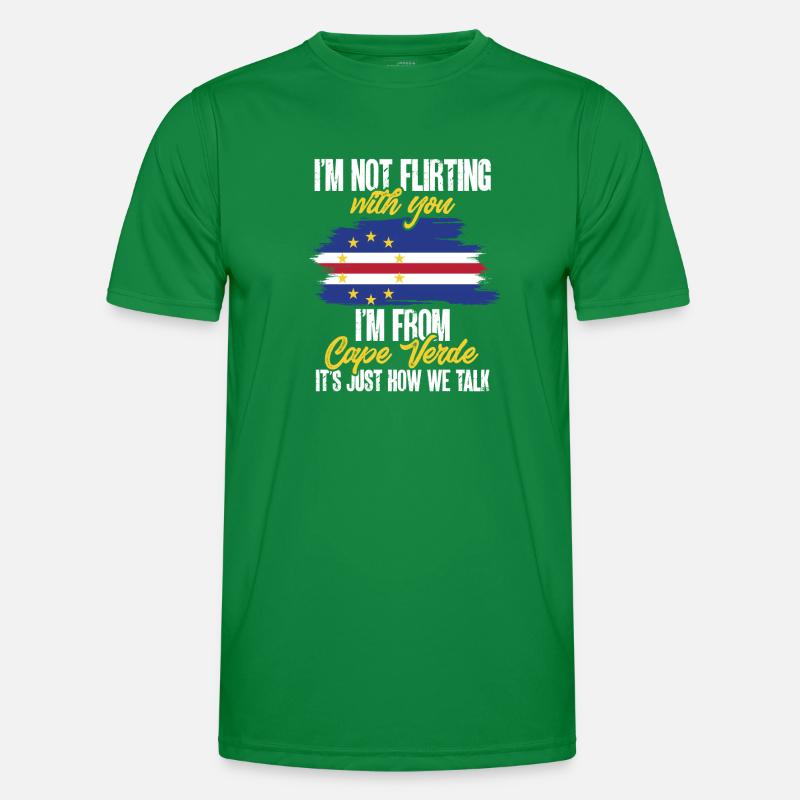Drapeau du Cap-Vert Drapeau du Cap-Vert T-shirt sport Homme
