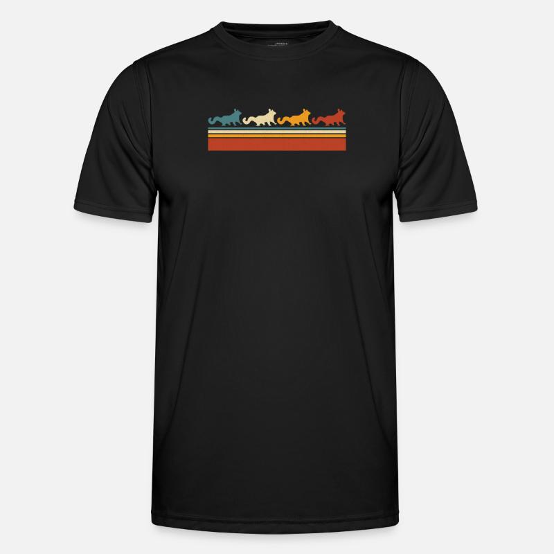 Sugar Glider Flying Squirrel - Men's Functional T-Shirt - black