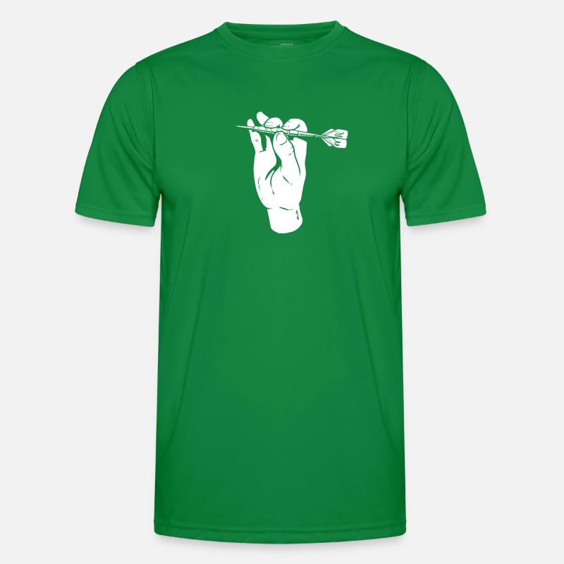 Dart Player Hand Men's Functional T-Shirt