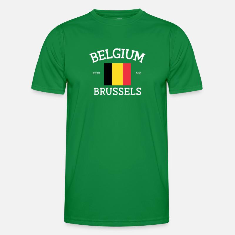 Belgium Men's Functional T-Shirt
