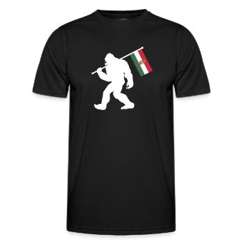 Ungarn - Männer Funktions-T-Shirt - Schwarz - Vorne - AI Model Male 178 dark (178cm)