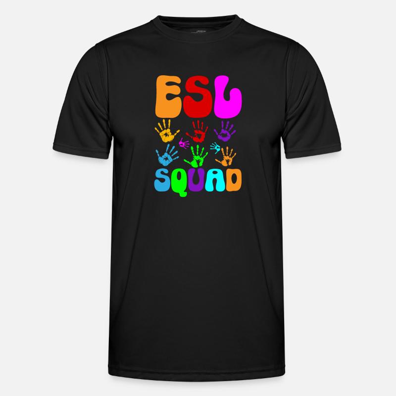 Professeur d’anglais langue seconde langue étrangère T-shirt sport Homme