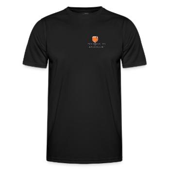 They see me Apperollin' - Men's Functional T-Shirt - black - Front - AI Model Male 178 dark (178cm)