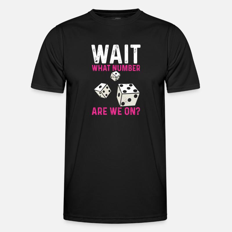 Bunco Dice Game - Men's Functional T-Shirt - black