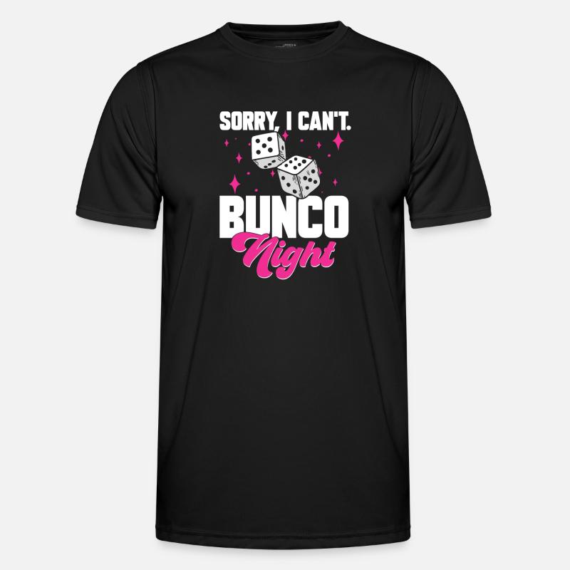 Bunco Dice Game - Men's Functional T-Shirt - black