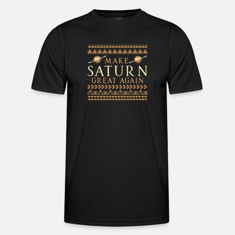 Saturne, Espace, Planète, Système solaire, Romain antique T-shirt sport Homme
