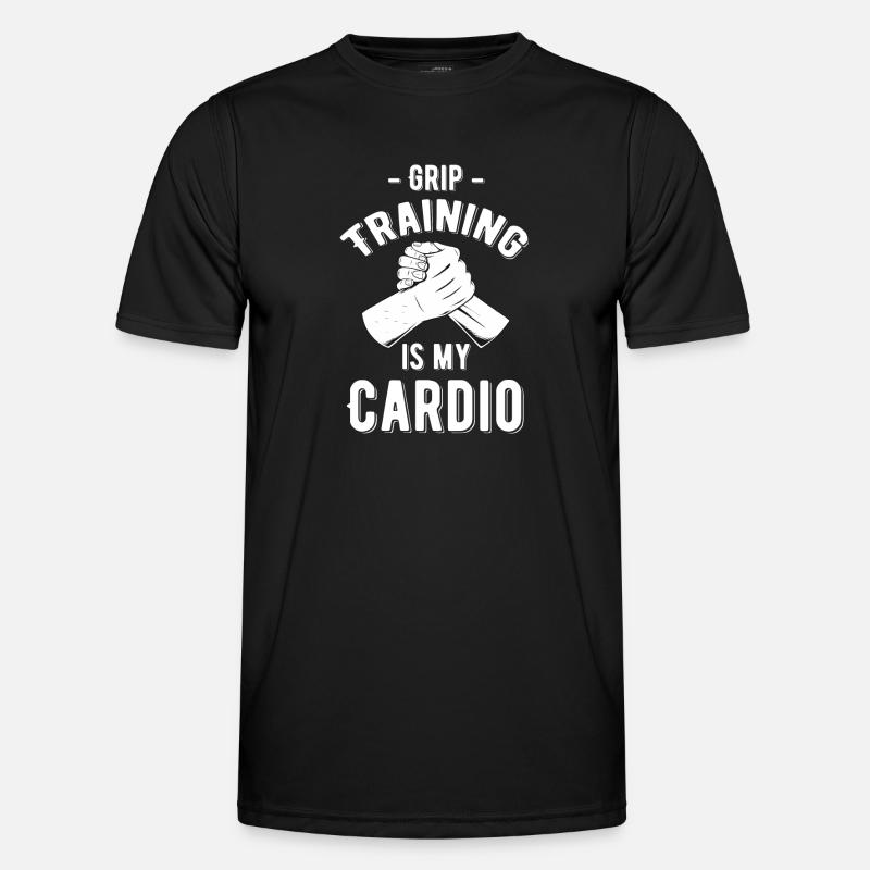 training is my - Men's Functional T-Shirt - black