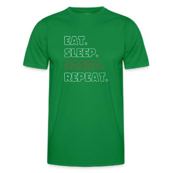 Jassa - Männer Funktions-T-Shirt - Kelly Green - Vorne - AI Model Male 178 dark (178cm)