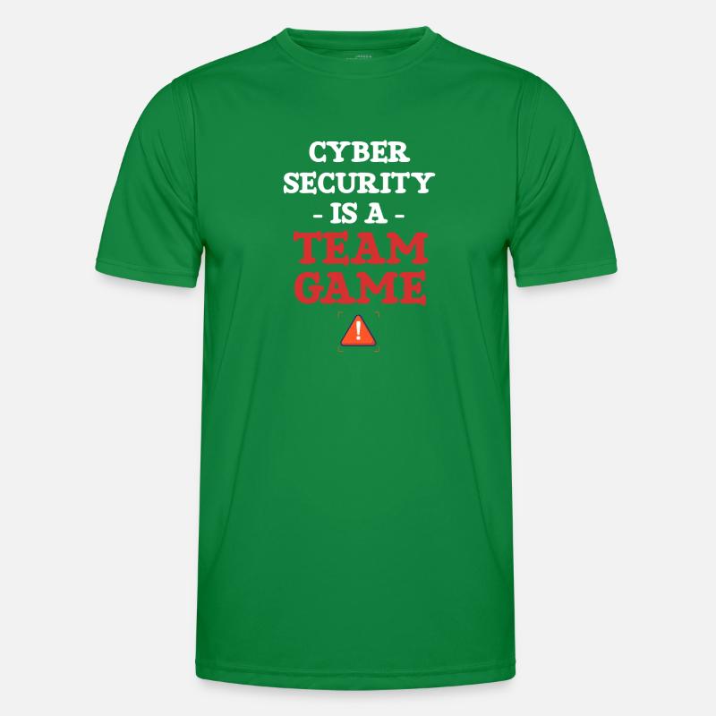 Cyber Security est un programmeur de jeux d’équipe T-shirt sport Homme