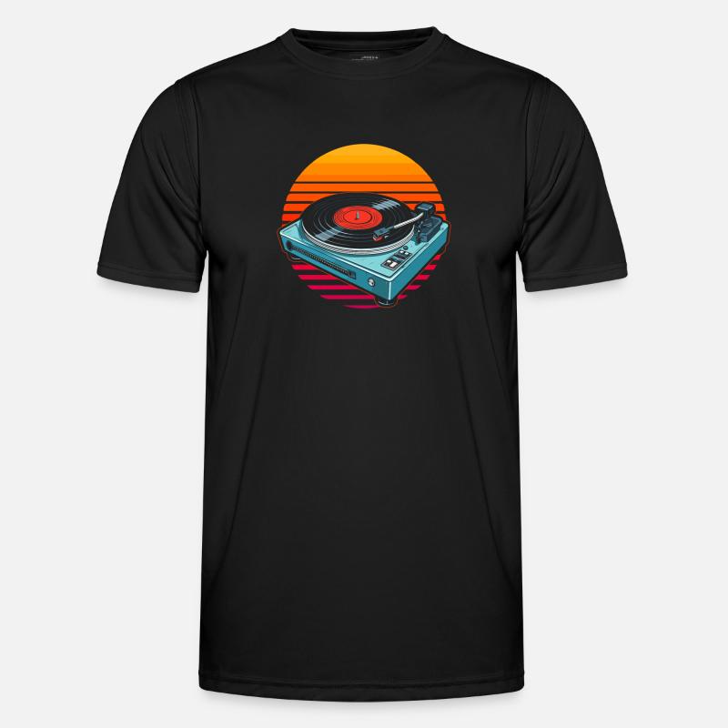 Collectionneur de disques vinyles T-shirt sport Homme