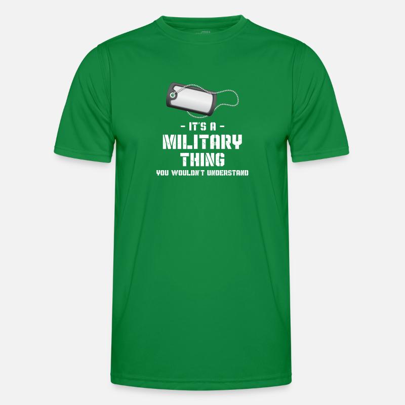 C’est une chose militaire que vous ne T-shirt sport Homme