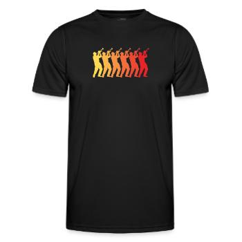 Trumpet Trumpeter Trumpet Player - Men's Functional T-Shirt - black - Front - AI Model Male 178 dark (178cm)