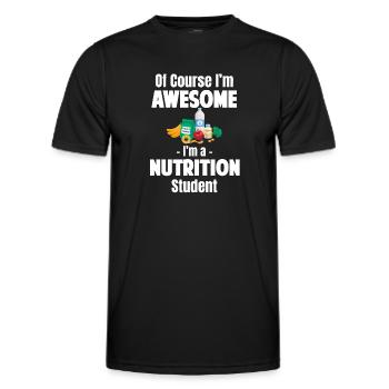 Of course I'm great, I'm a - Men's Functional T-Shirt - black - Front - AI Model Male 178 dark (178cm)