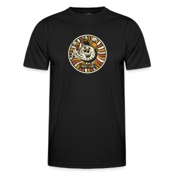 Golf Golfers Golfing - Men's Functional T-Shirt - black - Front - AI Model Male 178 dark (178cm)