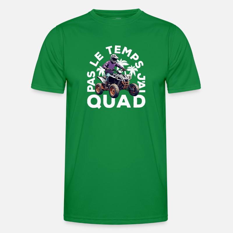 Pas Le Temps J'ai Quad T-shirt sport Homme
