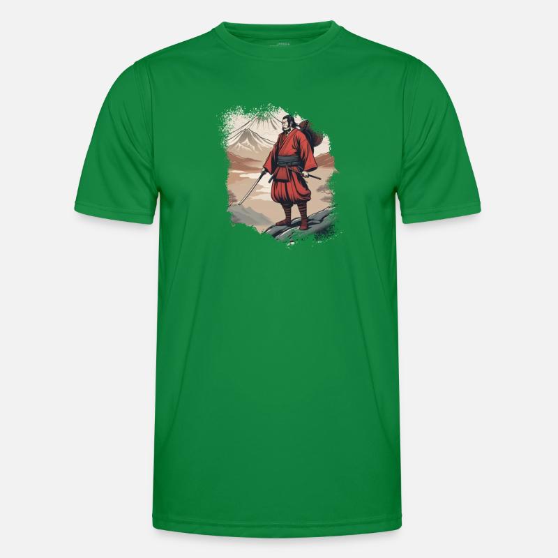 Japanese Samurai Men's Functional T-Shirt