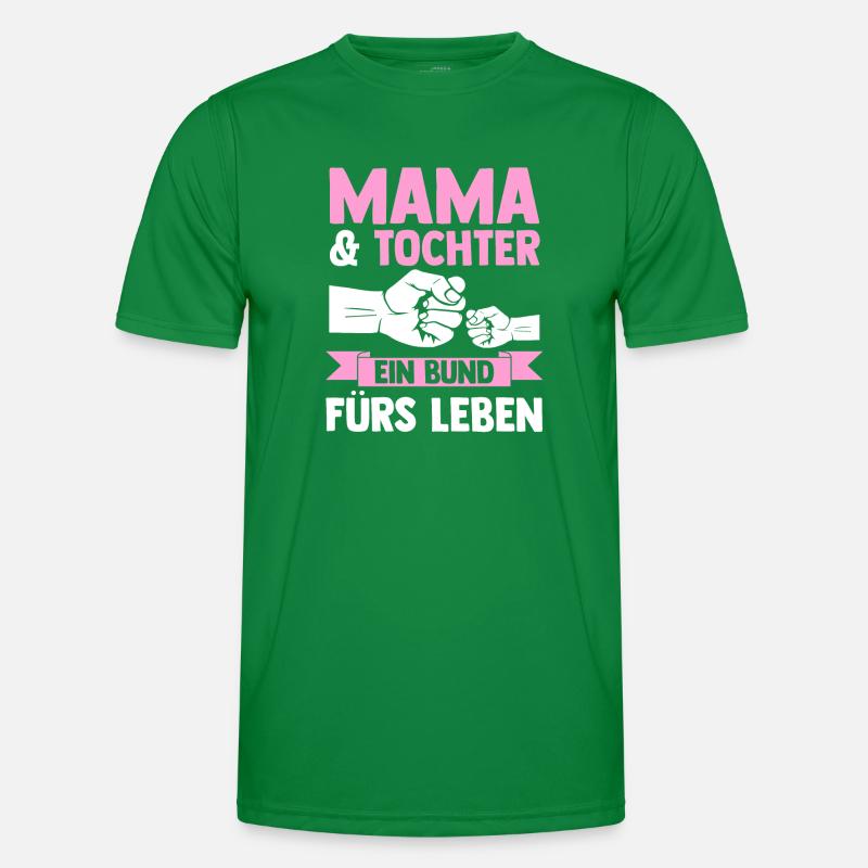Mutter Muttertag Mama und Tochter Männer Funktions-T-Shirt