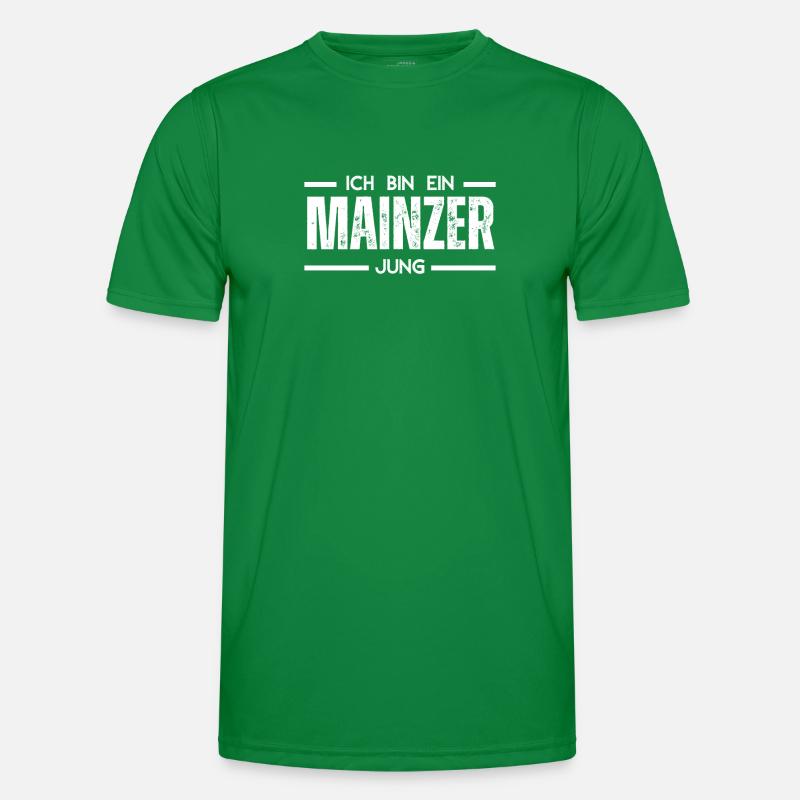 Ich bin ein Mainzer Jung Männer Funktions-T-Shirt
