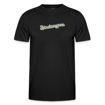 Angestellter Abschluss-Geschenk Bürokauffrau - Männer Funktions-T-Shirt - Schwarz - Vorne - AI Model Male 178 dark (178cm)