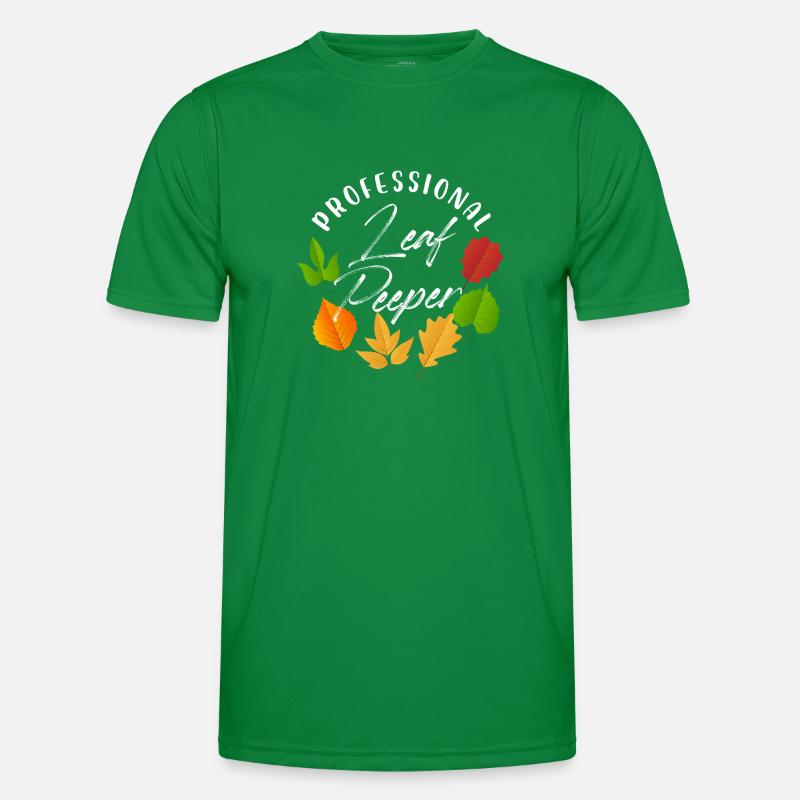 Professionnel Leaf Peeper Feuilles d’automne T-shirt sport Homme