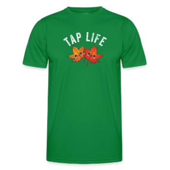 Ahornzapfer Sirup Männer Frauen Herbst - Männer Funktions-T-Shirt - Kelly Green - Vorne - AI Model Male 178 dark (178cm)