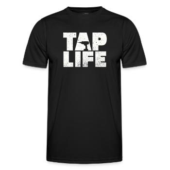Ahornzapfer Sirup Männer Frauen Herbst - Männer Funktions-T-Shirt - Schwarz - Vorne - AI Model Male 178 dark (178cm)
