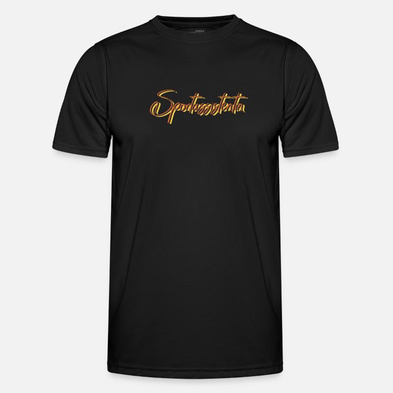 Co-Trainer Abschluss-Geschenk Sportassistentin - Männer Funktions-T-Shirt - Schwarz