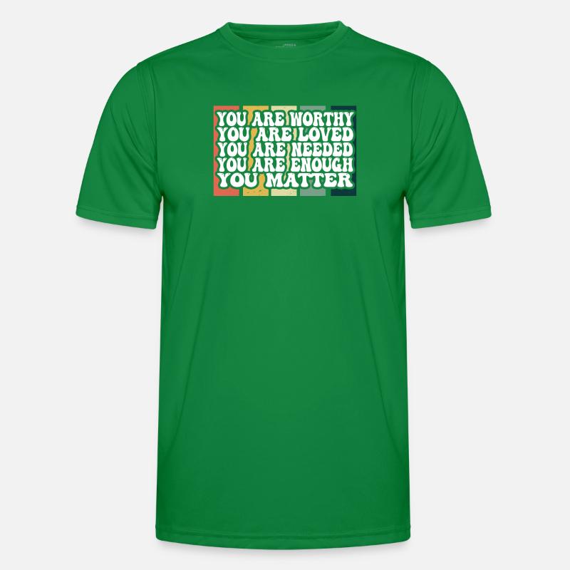 Depression und bipolares Bewusstsein: Männer Funktions-T-Shirt