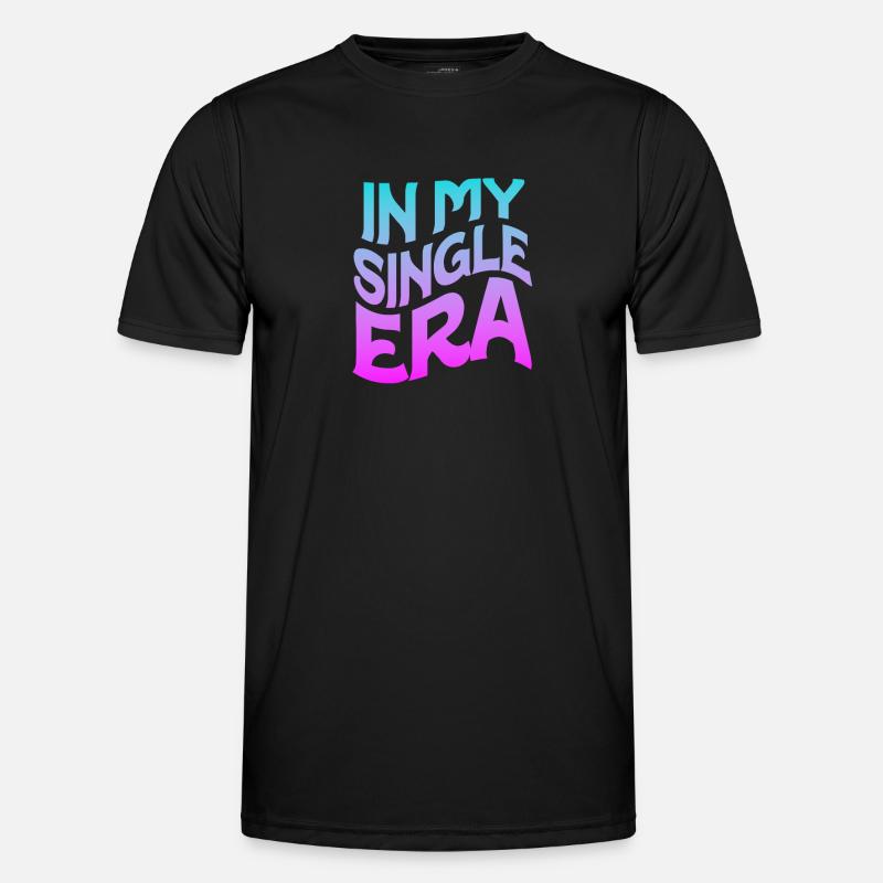 Lustiger Single-Liebeshumor: Der Perfekte - Männer Funktions-T-Shirt - Schwarz